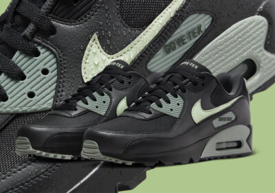 Nike Air Max 90 GTX GORE-TEX Black Anthracite Honeydew FD5810-001