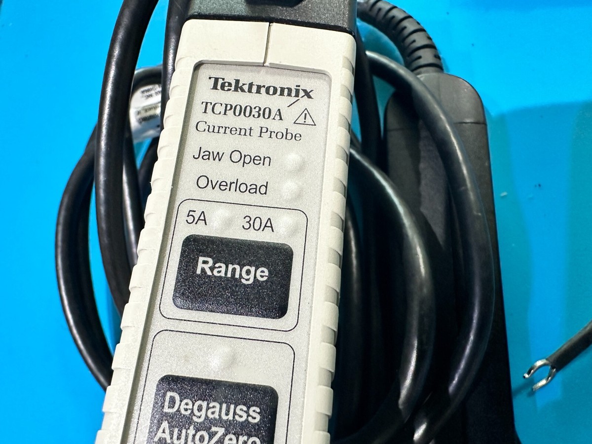Tektronix TCP0030A 30A AC DC TekVPI Current Probe Functionally