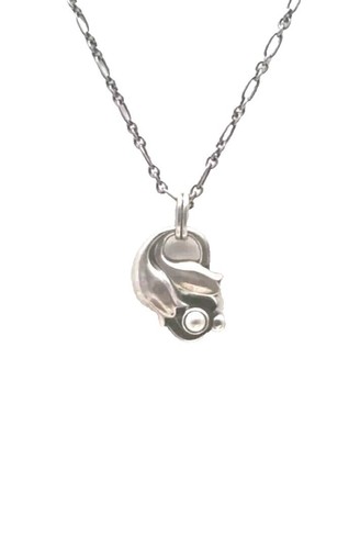 12 7 4 Ladies Necklace Silver 925 Georg Jensen | eBay