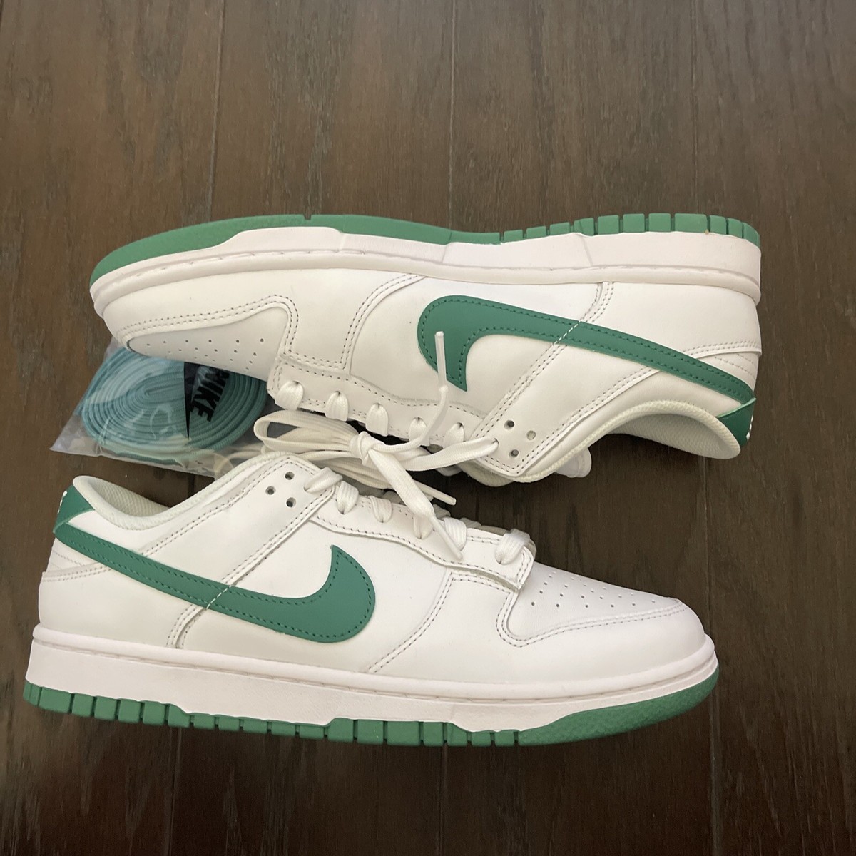 Women's Size 10.5 - Nike Dunk Low Green Noise 195243642114| eBay