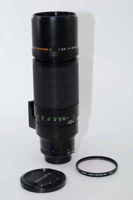Minolta MD APO Tele Rokkor-X 400mm f5.6 Long Telephoto Lens