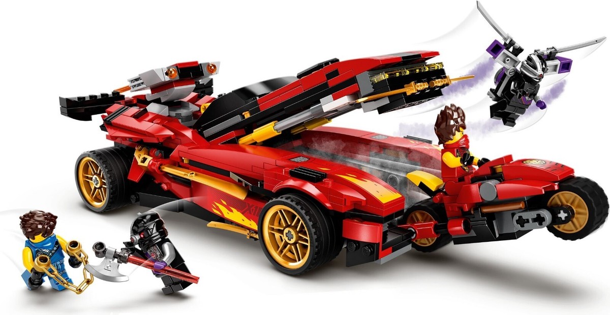 Lego 71737 - Super-bolide Ninja X-1 | eBay