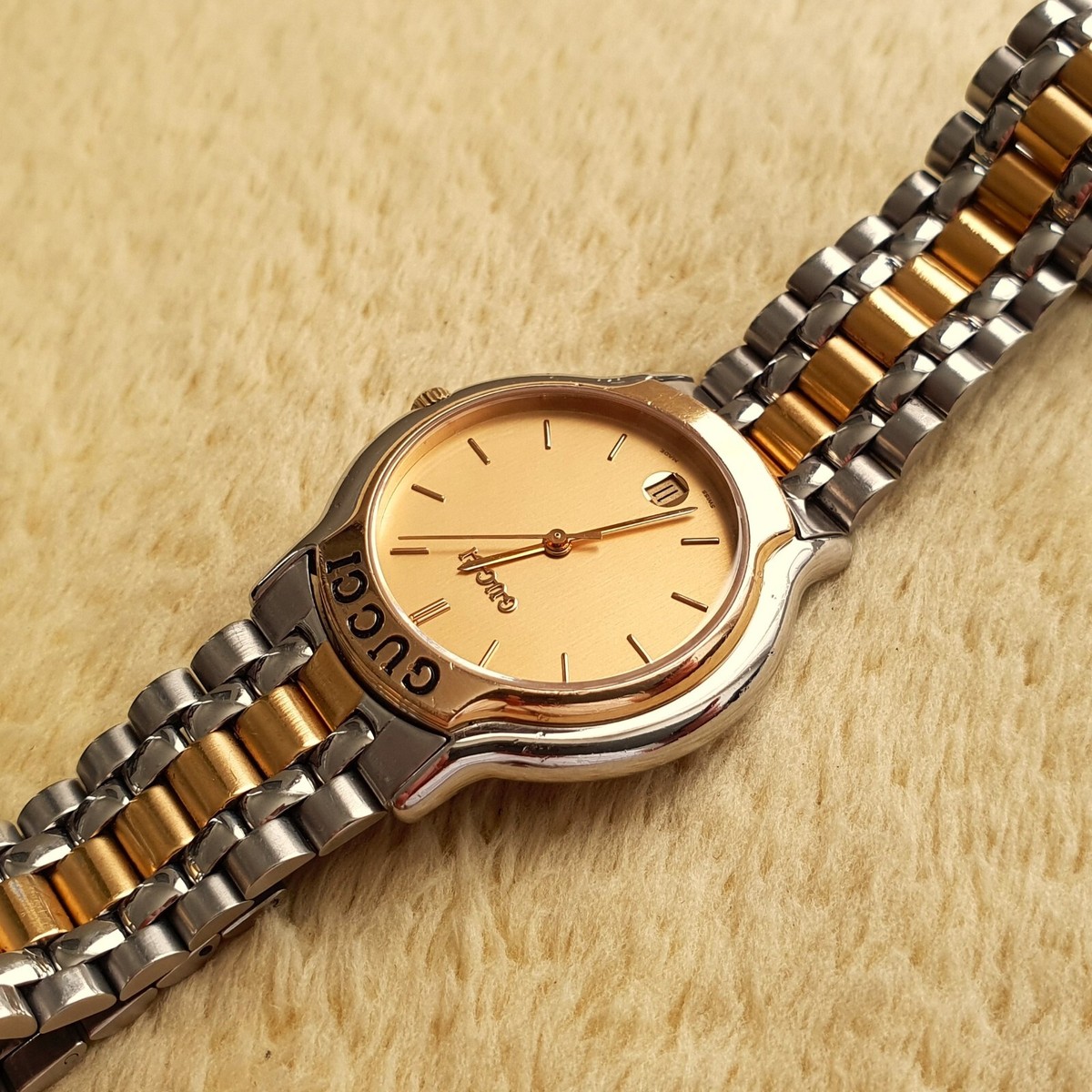 Gucci 8000M 18K Gold Plated Men's/Women's Watch (a217) | eBay