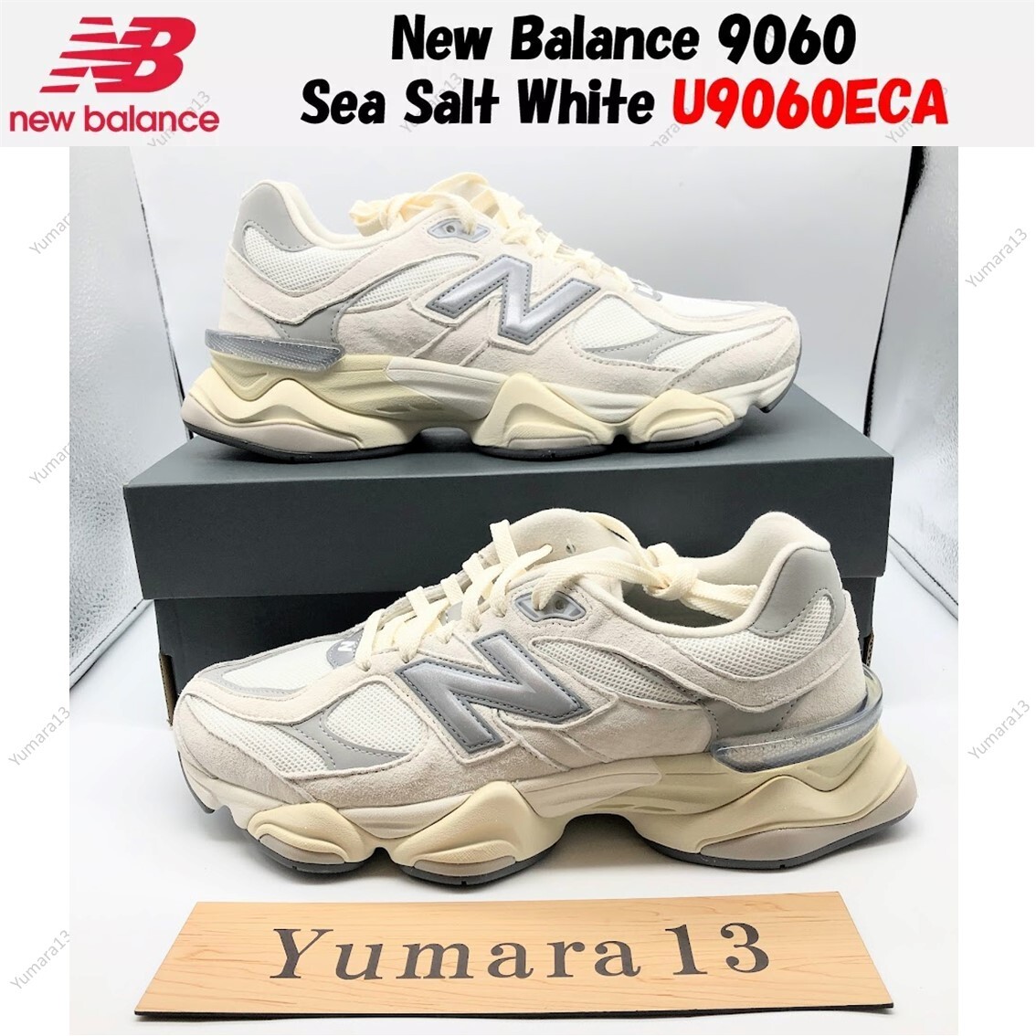 New Balance 9060 Sea Salt White U9060ECA Men's Size | eBay