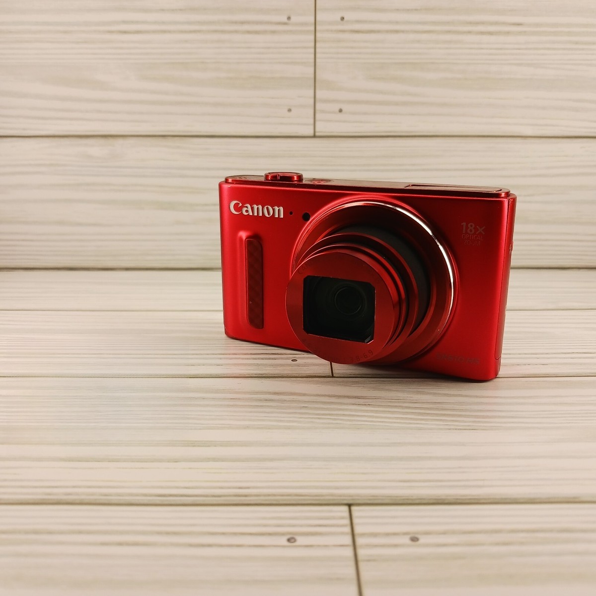 Canon PowerShot SX610 HS 20.2MP Digital Camera SD card Charger RED