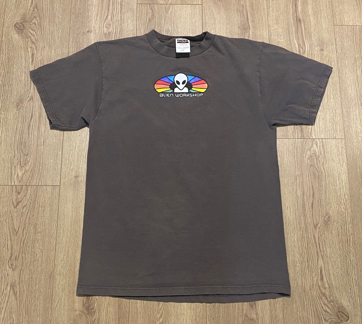 Vintage 90s Alien Workshop Spectrum Logo T-Shirt Size Large