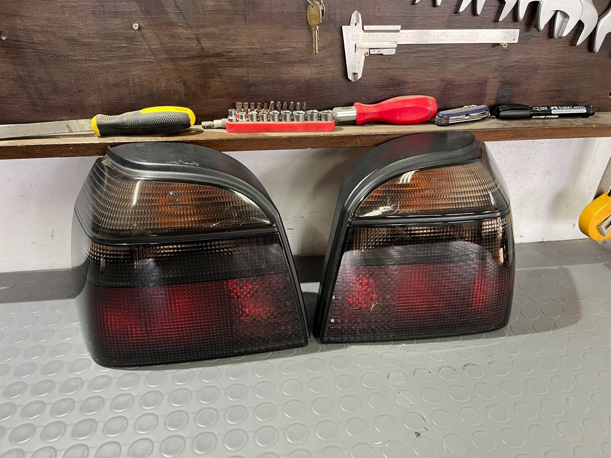 VW Volkswagen Golf Mk3 GTI OEM Euro Set Black Hella Magic Color