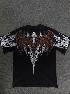 Breathedivinity Gothic cotton fitness T-shirt, complete with