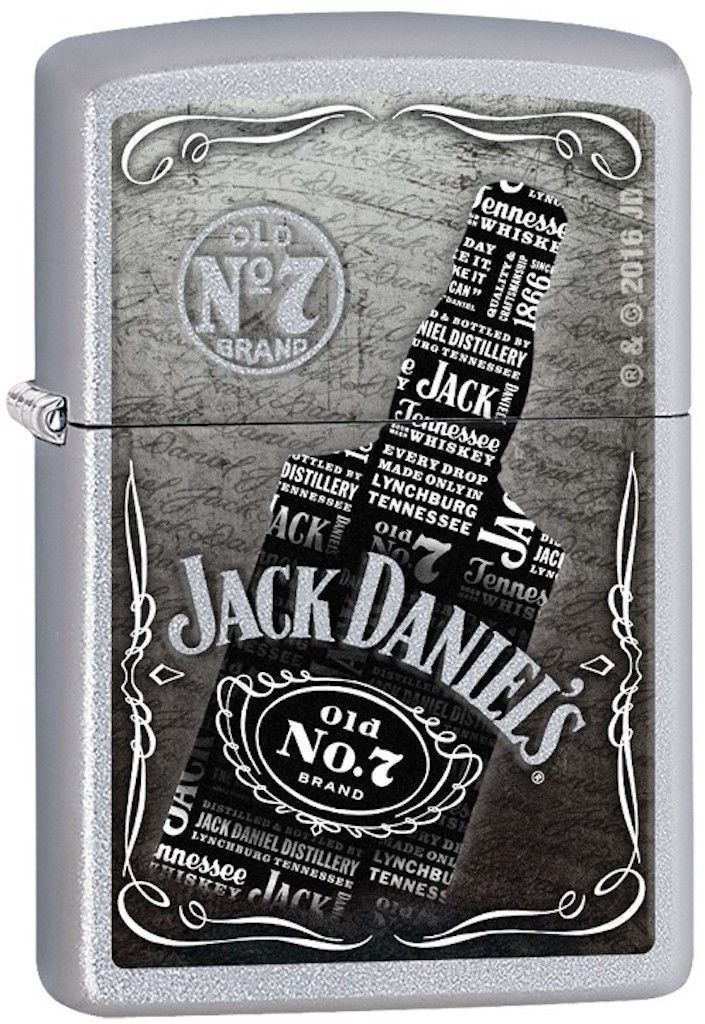 Zippo Windproof Jack Daniel's Lighter with Bottle, 29285, New In