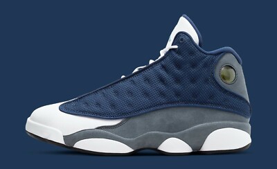 Nike Air Jordan XIII 13 Flint size 8. Grey Retro Navy White Gray