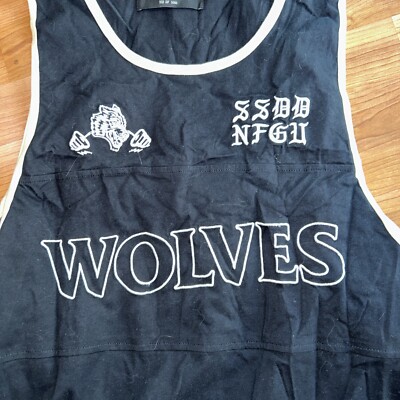 Darc Sport Wolves Weight Lifting Limited Numbered Tank XLarge 332