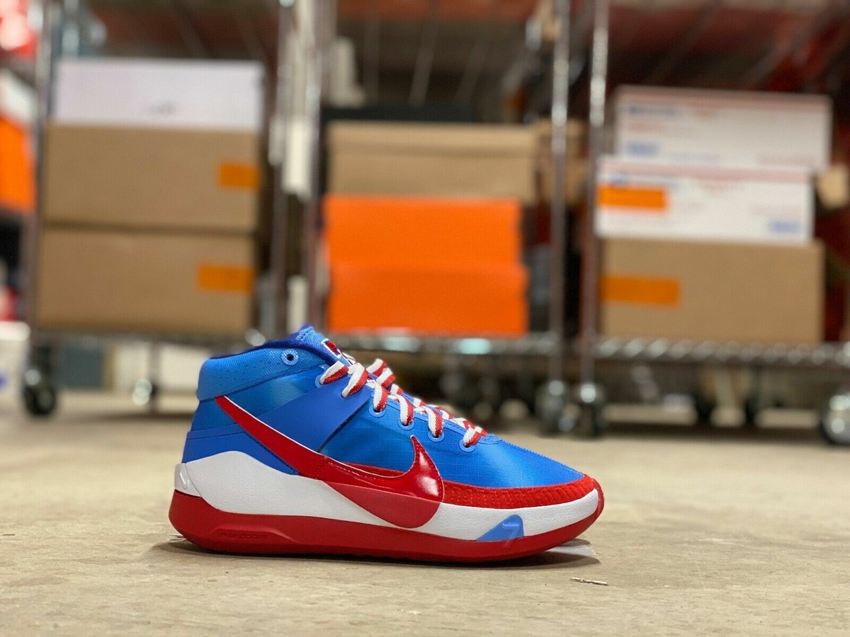 Nike KD 13 Brooklyn Nets Hardwood Classic Blue DC0009-400 NEW Mens