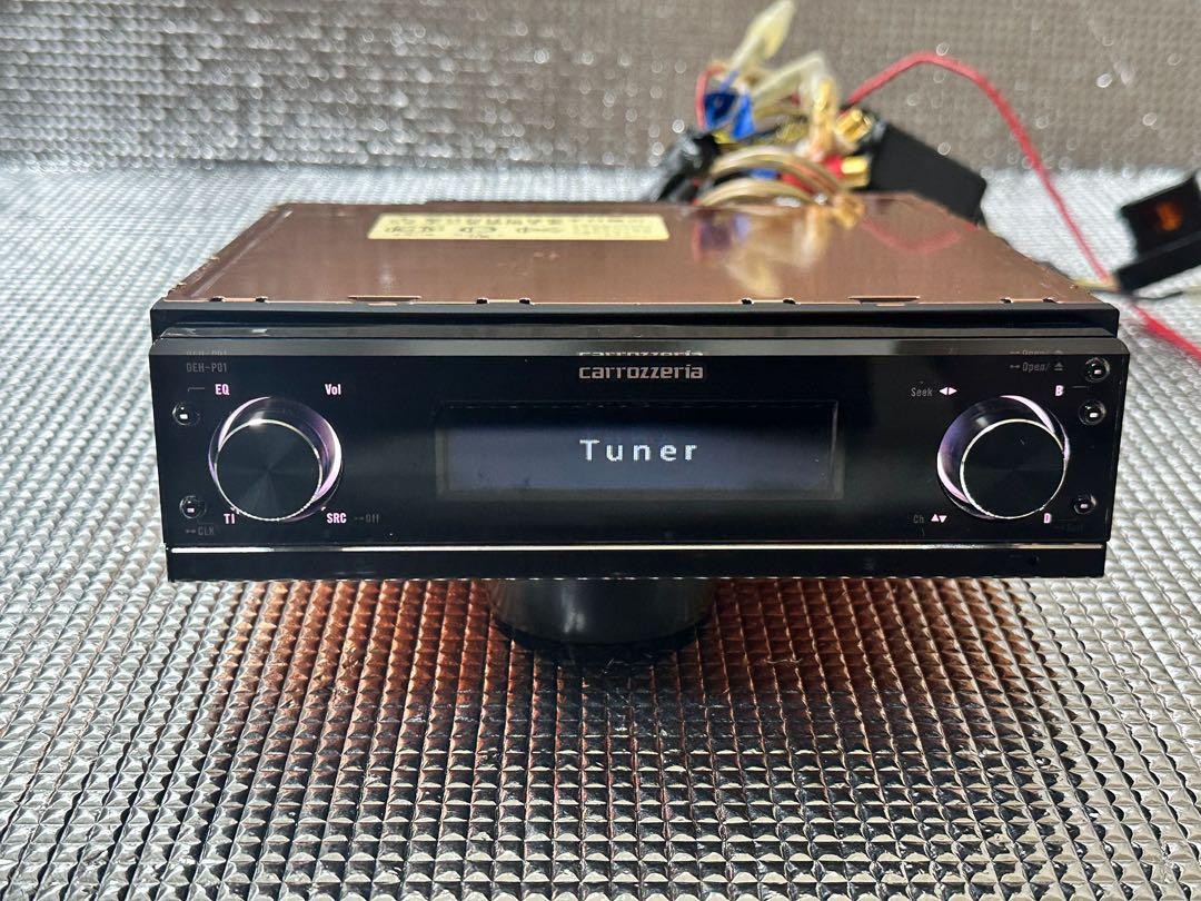 Carrozzeria DEH-P01 Pioneer DSP Main Unit 1DIN JDM Tested