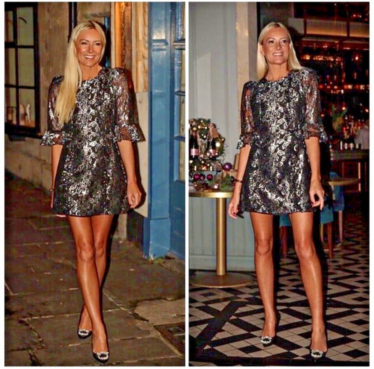 AUTHENTIC The Vampire's Wife x H&M CONSCIOUS Lace Mini Dress Black