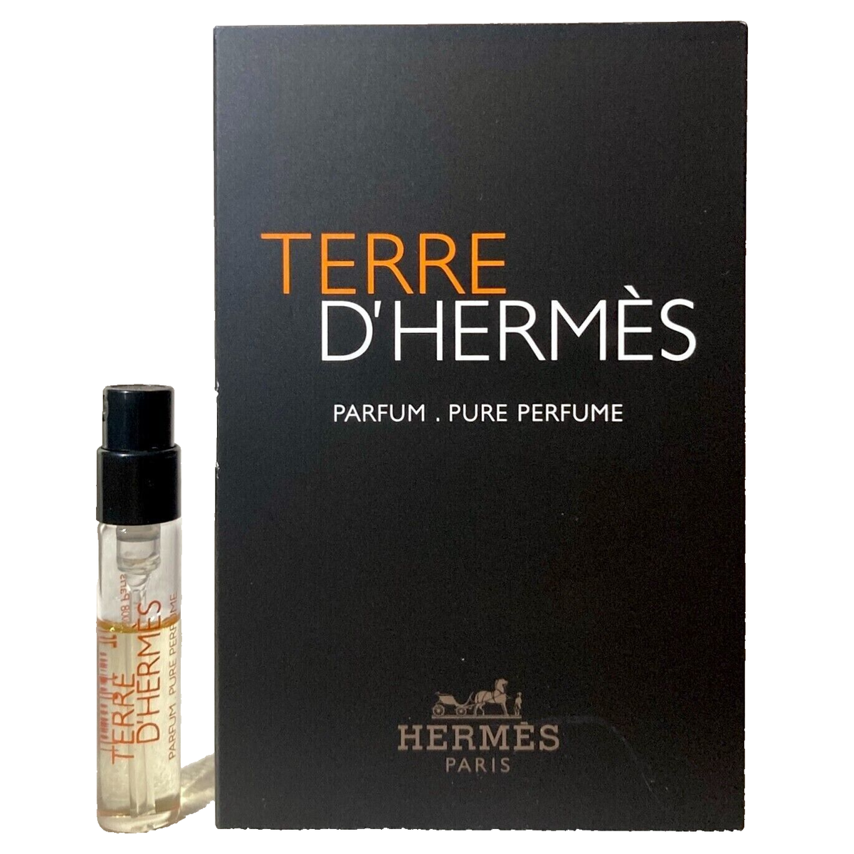 Hermes Terre D'Hermes Parfum Pure Perfume Sample Spray .06oz, 2ml