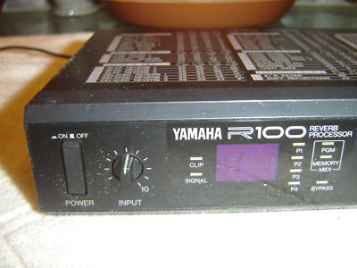 Yamaha R100, Reverb Processor, Vintage Unit | eBay