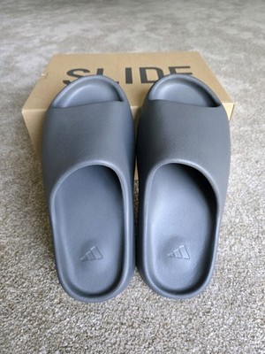 Adidas Yeezy Slide Granite Dark Grey ID4132 Men's SZ 9 | eBay