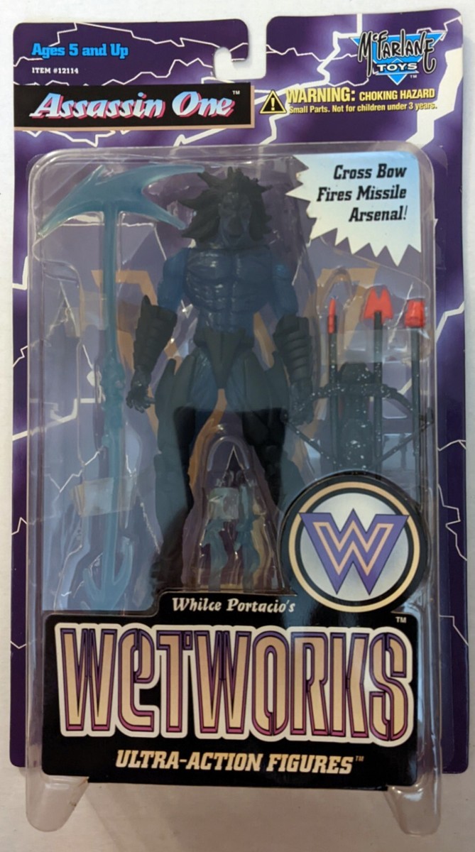 McFarland Toys Assassin One Wetworks Ultra Action Figure Series