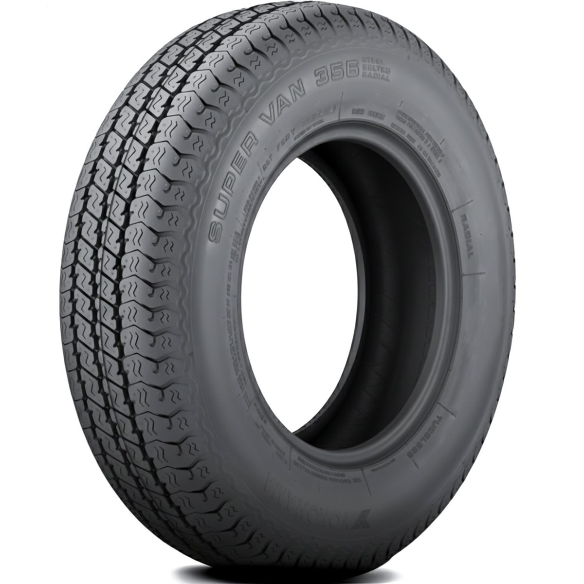 Tire Yokohama Super Van 356 195/75R14 Load D 8 Ply Commercial | eBay