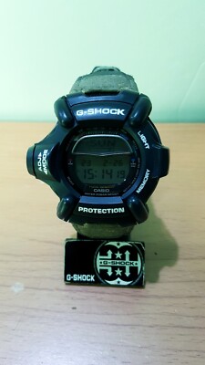 Vintage G-Shock Riseman DW-9100 Airforce black Japan Clothband | eBay