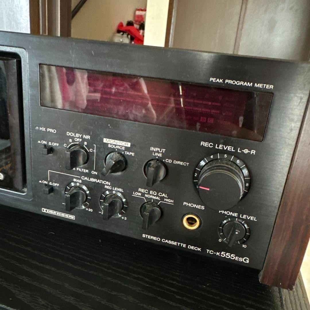 Sony TC-K555ESG 3-Head Cassette Deck Dual Capstan Direct Drive