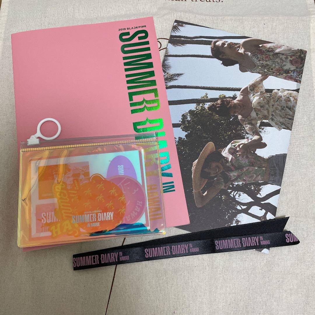 BLACKPINK SUMMER DIARY IN HAWAII 2019 DVD Photocard PC Case