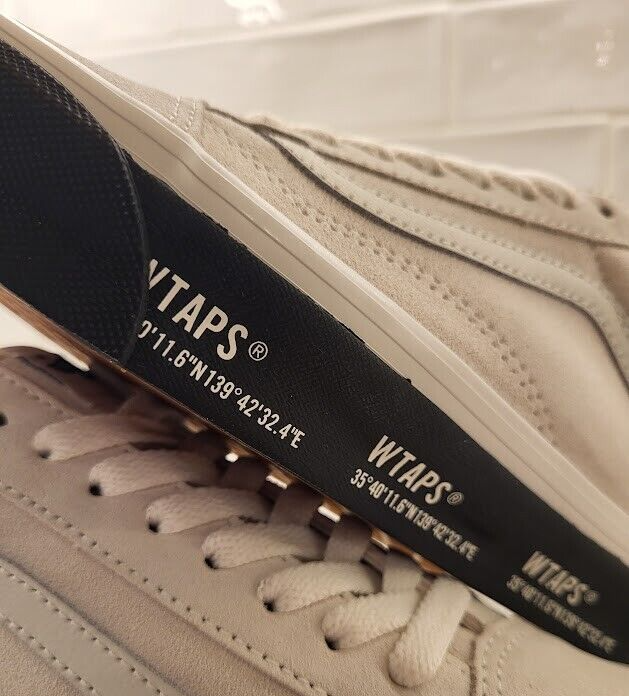 Vans Vault X WTAPS OG Old Skool LX GPS White Mens Size 9 Defcon