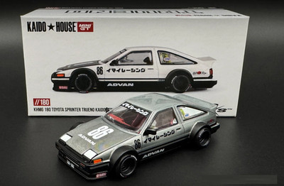 Chase! Kaido House x Mini GT Toyota AE86 Sprinter Trueno Kaido