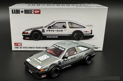 Chase! Kaido House x Mini GT Toyota AE86 Sprinter Trueno Kaido