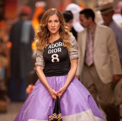 Dior J'Adior 8 T-Shirt Size XS New With Tags Black ASO Sex and the