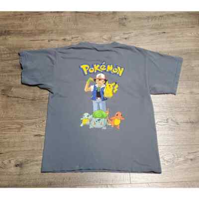 Vintage 90s 1999 Nintendo Pokemon T Shirt Mens Medium Youth Large