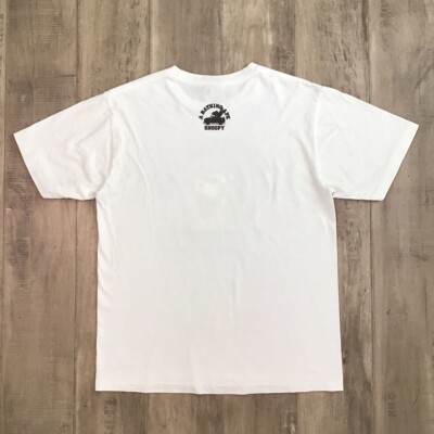 BAPE × peanuts snoopy ABC camo green surfboard T-shirt A Bathing