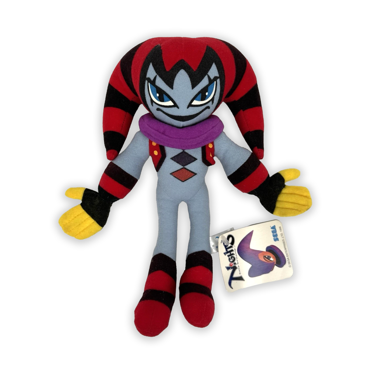 NiGHTS into Dreams Reala Plush Doll Sega 1996 1997 Sega Saturn