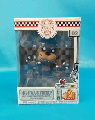 Funko Arcade Vinyl NIGHTMARE FREDDY 02 Fazbear's Pizza [Vaulted