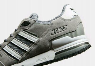 Adidas Originals ZX 750 Men's (UK 6 - 12) Grey Brand New | eBay