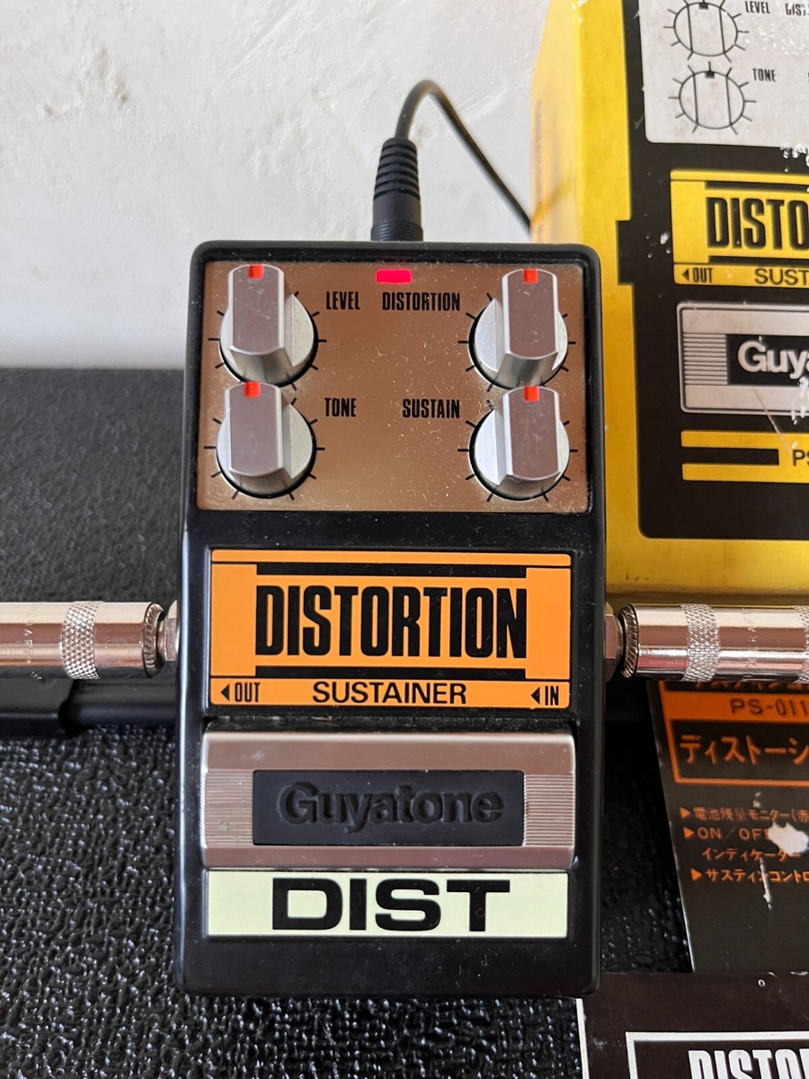 GUYATONE DISTORTION SUSTAINER PS-011 Effect Pedal Made in Japan