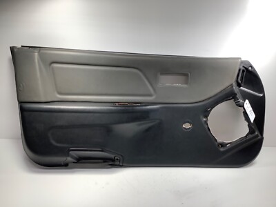 89-91 Honda CIVIC CRX LEFT Side Door Panel Lining Black/Gray 83550