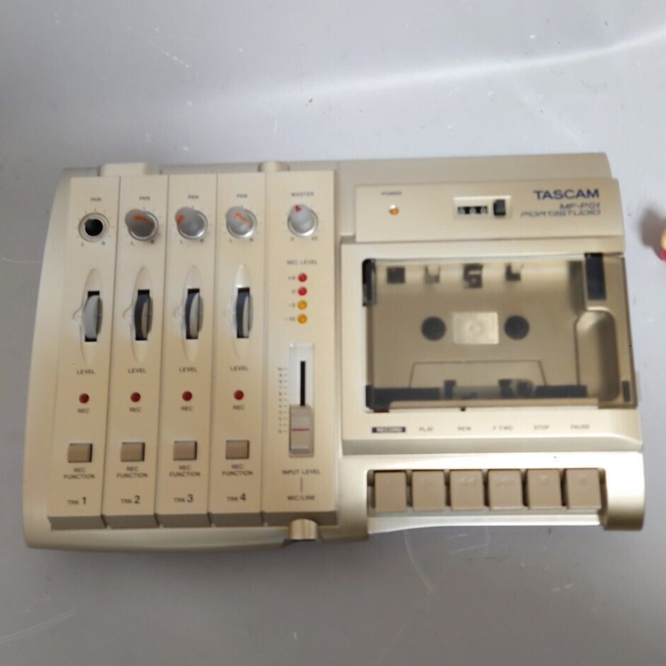 TASCAM MF-P01 portastudio 4 tracks Analog Cassette Tape Recorder