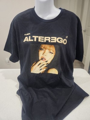 NEW BlackPink LISA Official Merch Alter Ego Graphic T-Shirt Tee