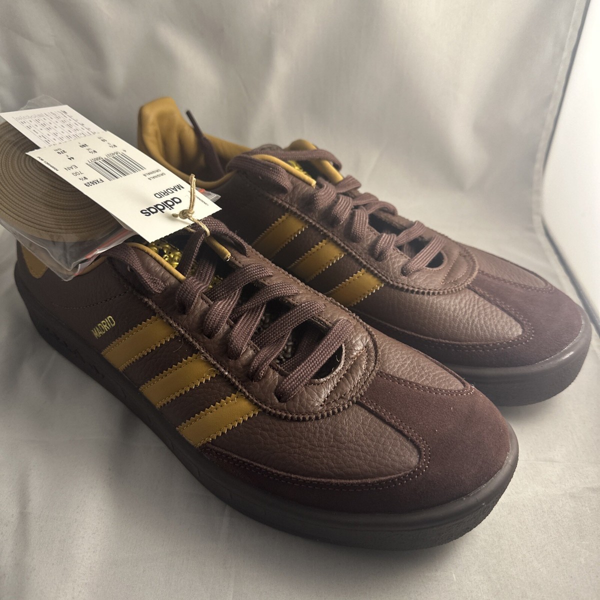 Adidas Originals Madrid City Series FX5629 Auburn Mesa Brown Mens