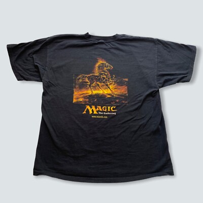 Vintage Magic The Gathering Card Game INSTRUCTOR T-shirt Size XL