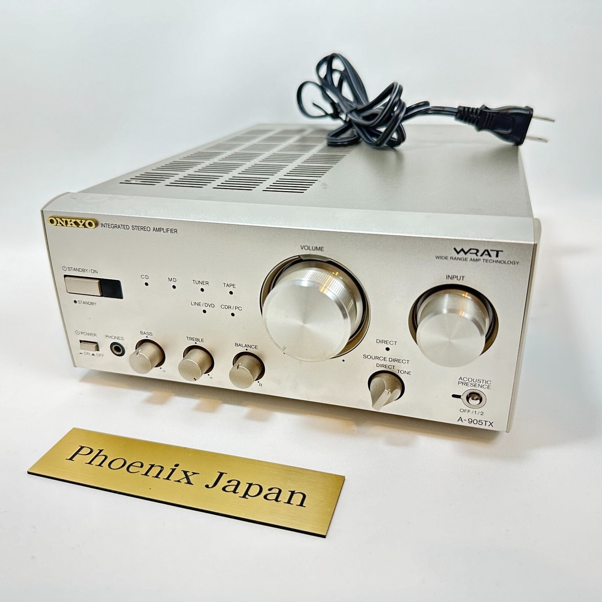 ONKYO A-905TX Stereo Integrated Amplifier Transistor Working