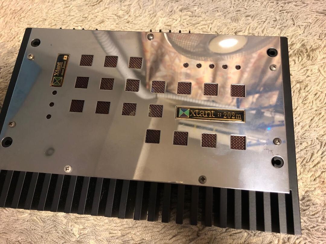 Xtant 202m Used 2 Channel Car Audio Power Amplifier High Output