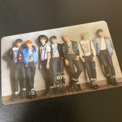BTS RUN Japan Limited Official Photo Card PC RM J-HOPE JIN SUGA