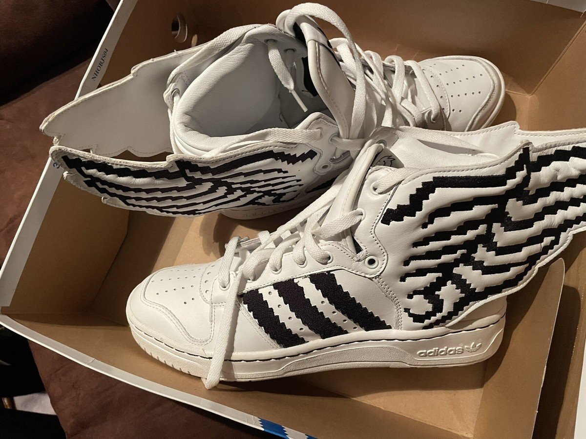 Size 10.5 - Adidas JS Wings 2.0 Pixel White for sale online | eBay