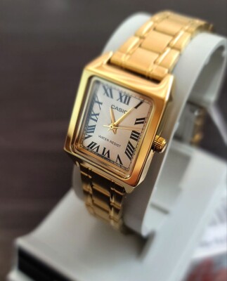 LTP-V007G-9B Casio Analog Vintage Women Watch Original NEW Metal
