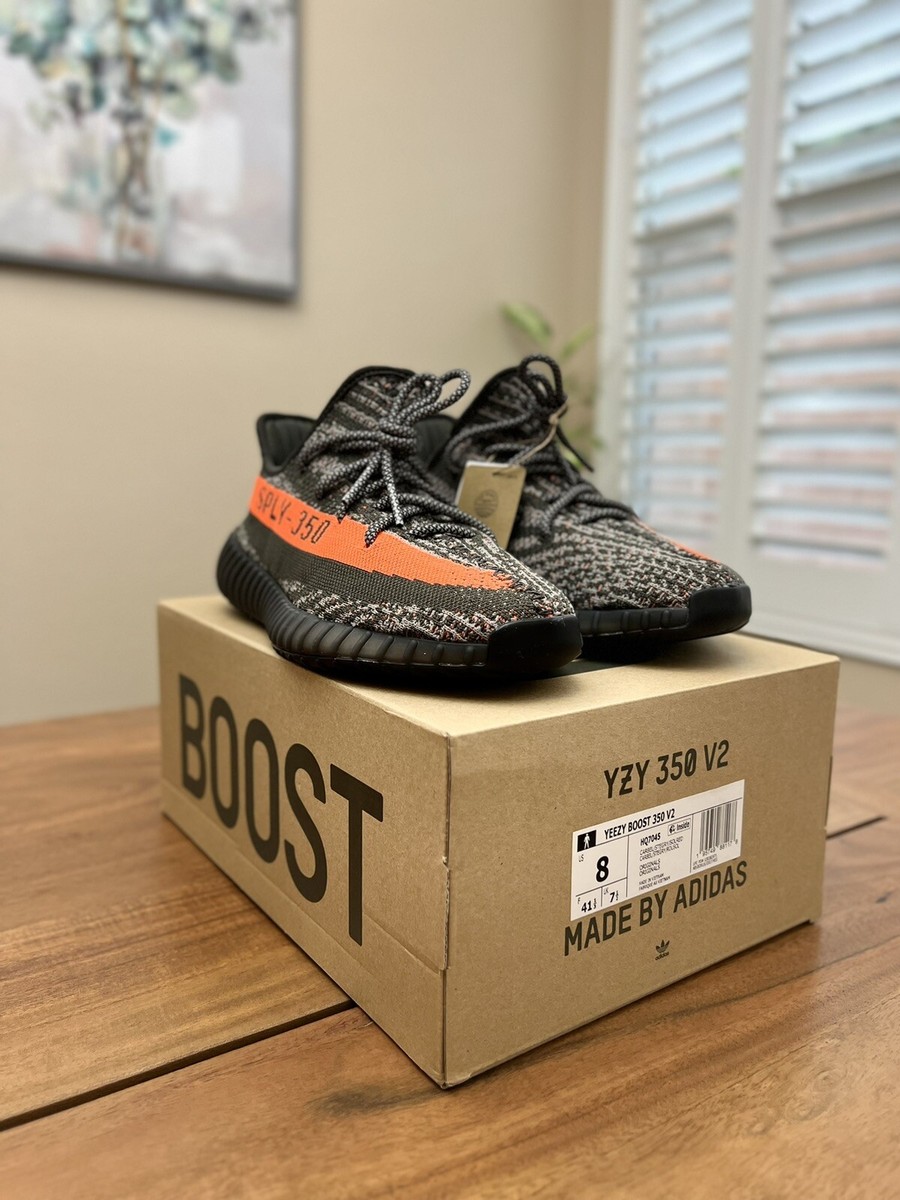 adidas Yeezy Boost 350 V2 Carbon Beluga - Men Size 8 / Women Size