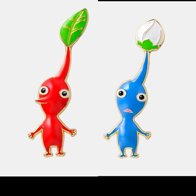 Pikmin ピクミン 花瓶 青 赤 2個セット Pikmin Pins Set of 2 Red And Blue