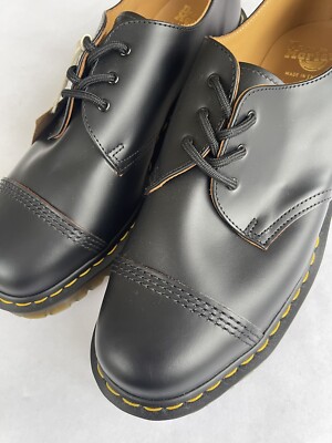 Dr. Martens 1461 Bex Cap Toe Derby Mens UK 13 US 14 Made In