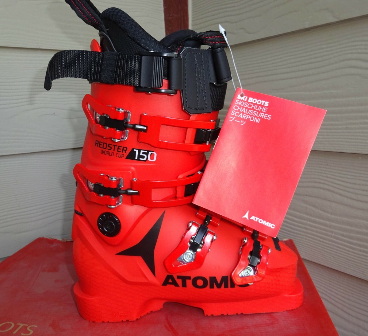 Atomic Redster World Cup 150 Ski Boots NEW! Size 22.5 | eBay